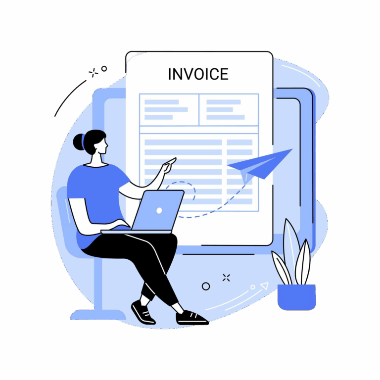 fill-out-invoice-isolated-cartoon-vector-illustrations (1)
